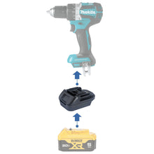 Lade das Bild in den Galerie-Viewer, DeWalt 20V to Makita 18V Battery Adapter

