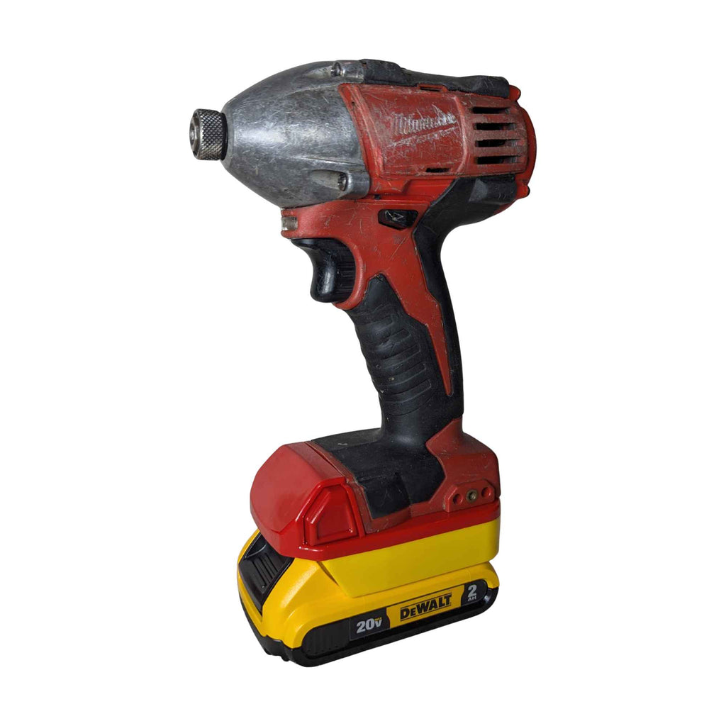DeWalt 20V MAX auf Milwaukee M18 Akkuadapter