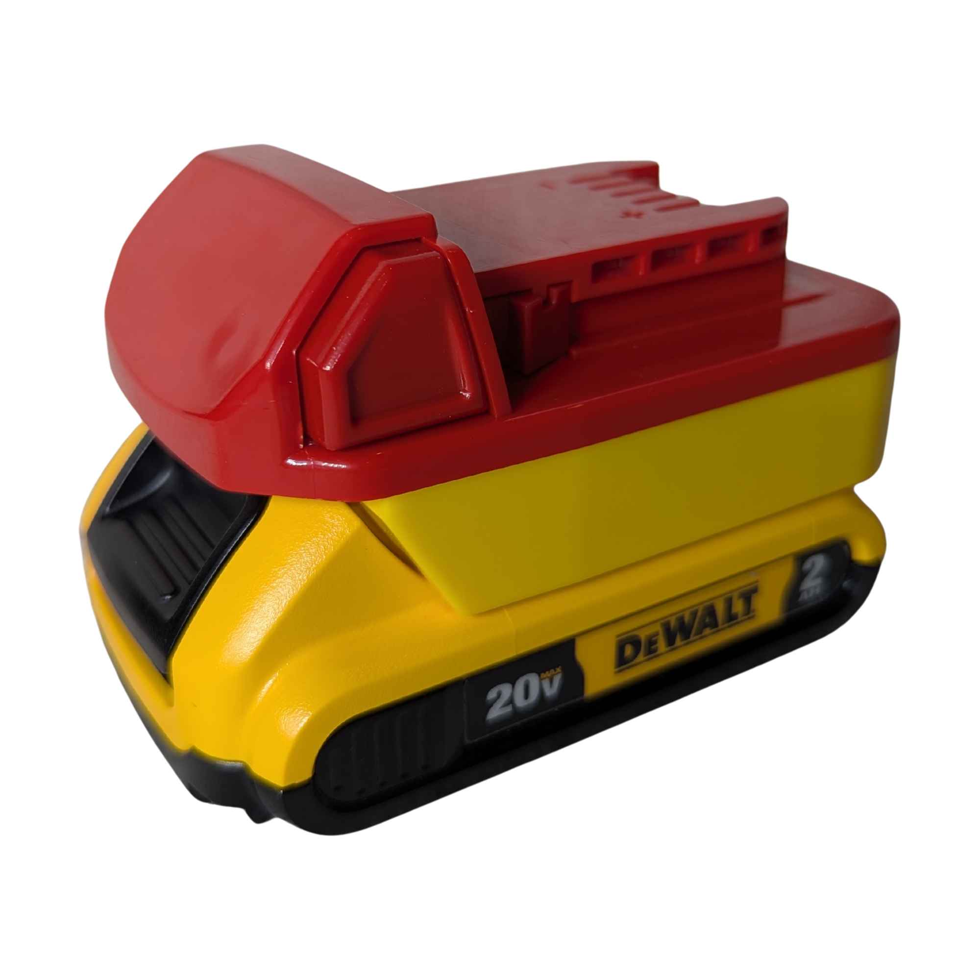 DeWalt 20V MAX auf Milwaukee M18 Akkuadapter