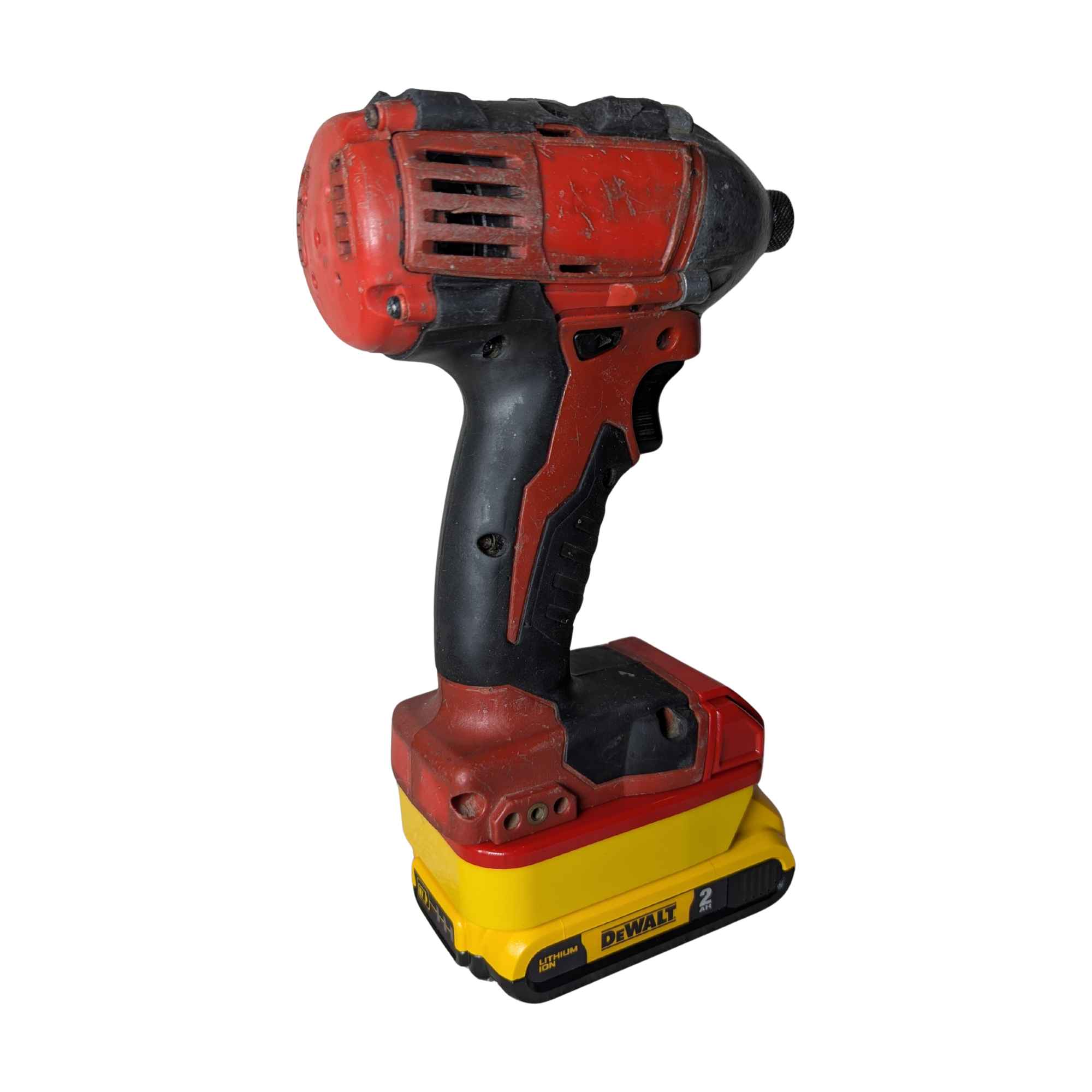 DeWalt 20V MAX auf Milwaukee M18 Akkuadapter