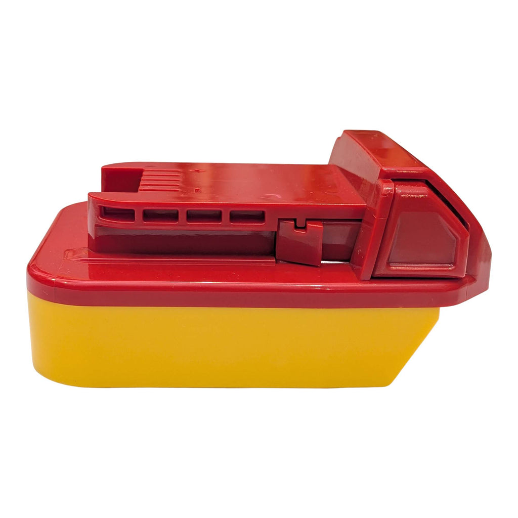 DeWalt 20V MAX auf Milwaukee M18 Akkuadapter