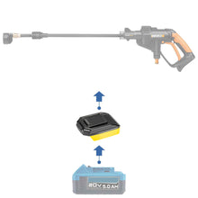 Lade das Bild in den Galerie-Viewer, Hercules 20V to WORX 20V PowerShare (Orange) Battery Adapter
