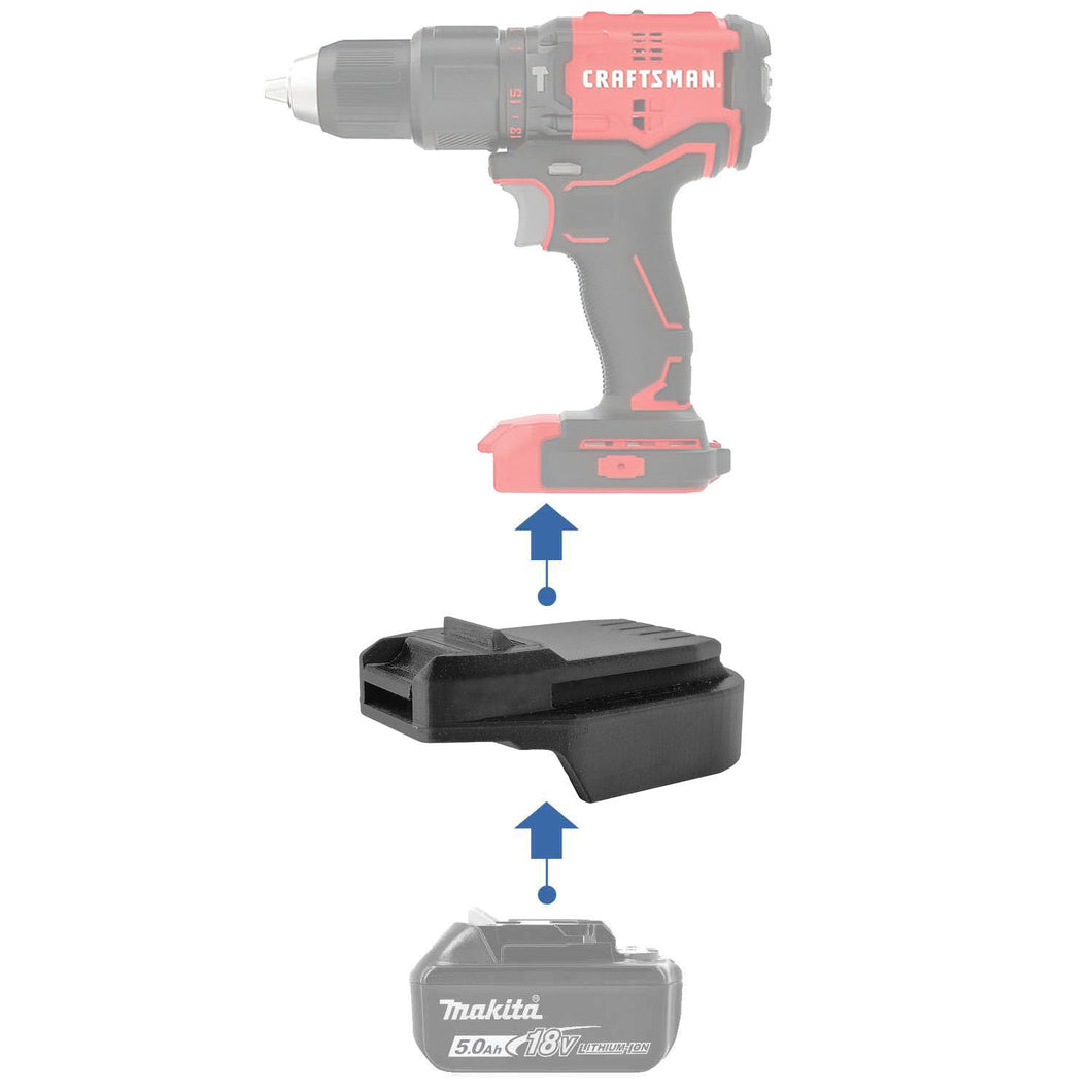 Makita 18V zu Craftsman 20V Batterieadapter