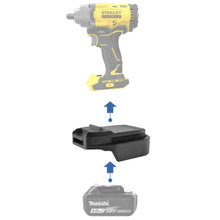 Lade das Bild in den Galerie-Viewer, Makita 18V to Stanley V20 Battery Adapter

