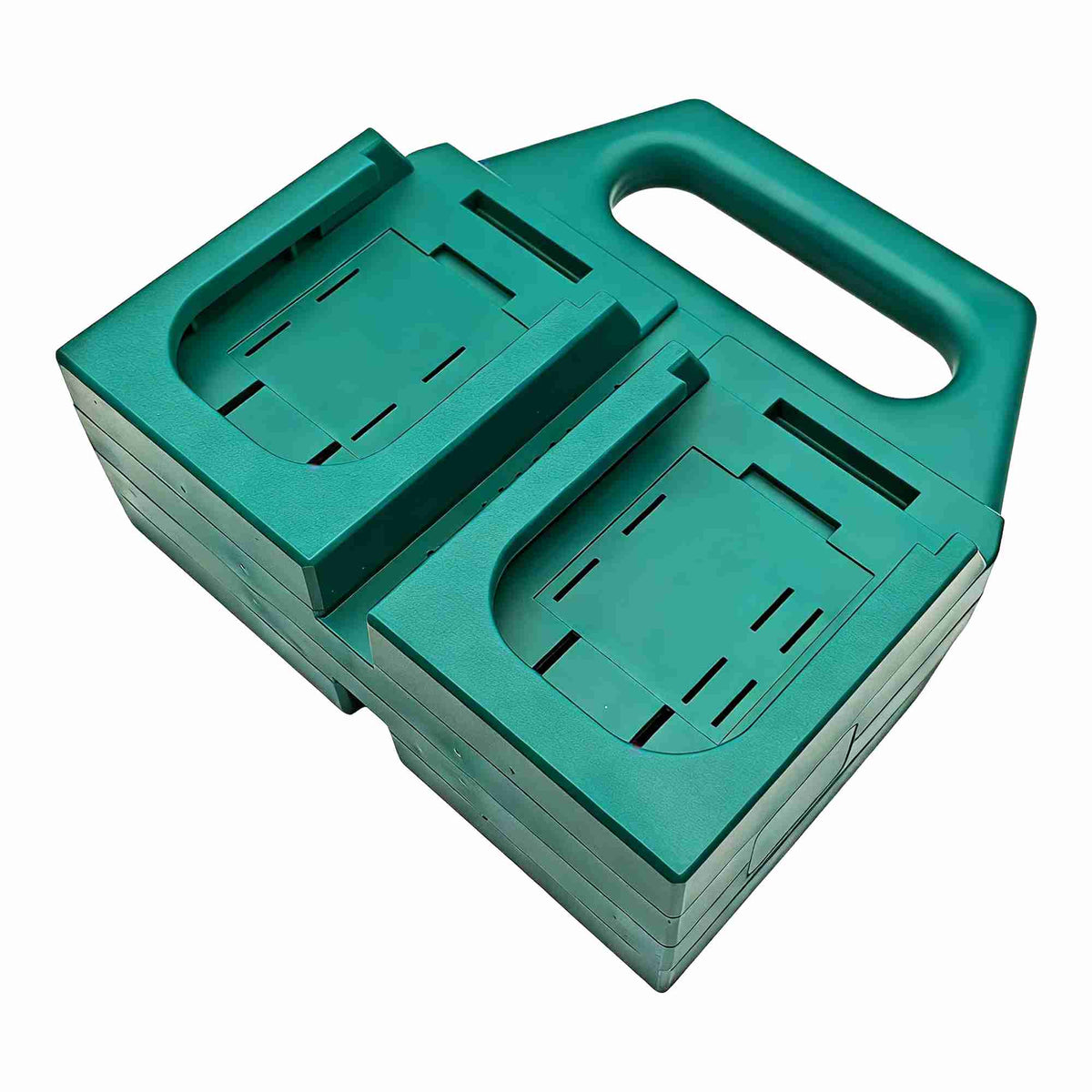 4-fach Akkuhalter und Träger für Makita 18V LXT Akkus
