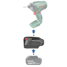 Lade das Bild in den Galerie-Viewer, Makita 18V auf Bosch (Grün) 18V Batterieadapter
