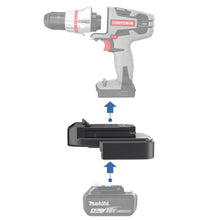 Lade das Bild in den Galerie-Viewer, Makita 18V to Craftsman Bolt-On 20V Battery Adapter

