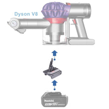 Lade das Bild in den Galerie-Viewer, Makita 18V zu Dyson V8 Batterieadapter
