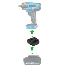 Lade das Bild in den Galerie-Viewer, Makita 18V auf Mastercraft 20V (Blau) Batterieadapter
