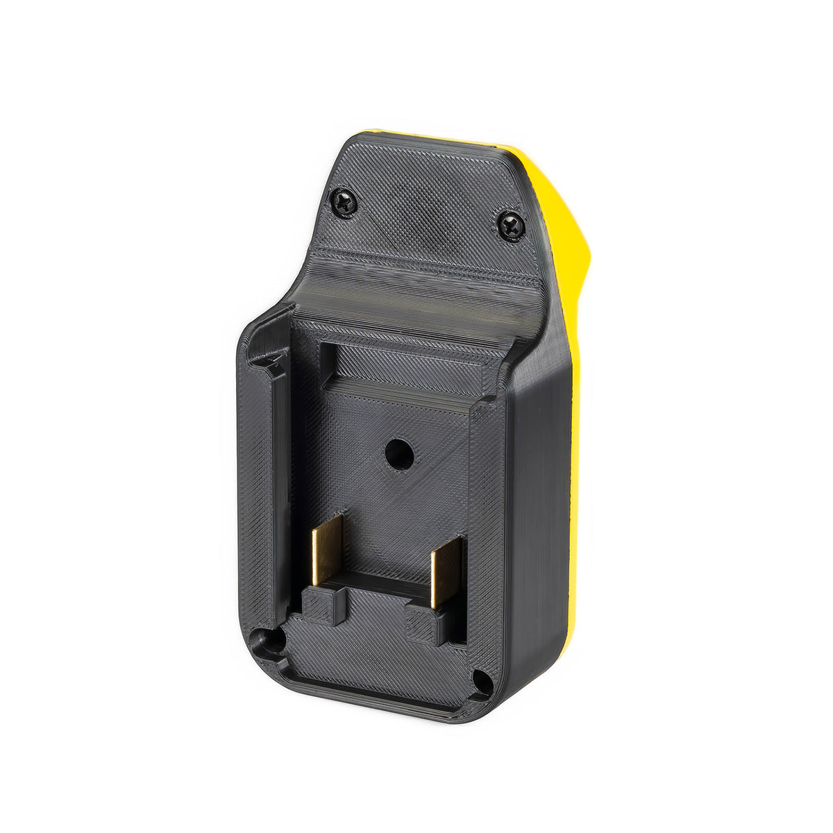 Mastercraft 20V (PWRPOD / Blue) to DeWalt 20V MAX battery adapter - black battery-side connection, twin copper blades