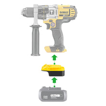Lade das Bild in den Galerie-Viewer, Mastercraft 20V (Blue) to DeWalt 20V Battery Adapter
