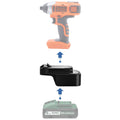Masterforce 20V auf Black and Decker 20V Akkuadapter