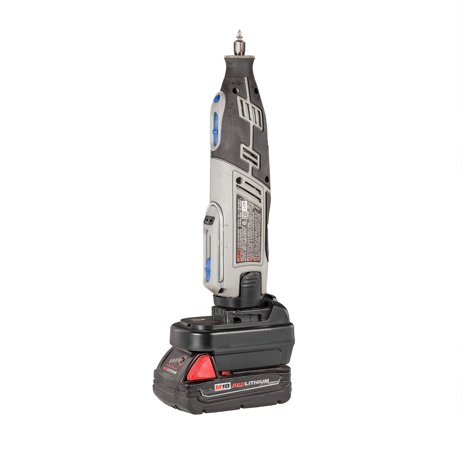 Milwaukee 18V auf Dremel 12V (8220 8250) Batterieadapter