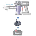 Milwaukee M18 auf Dyson V6 Akkuadapter