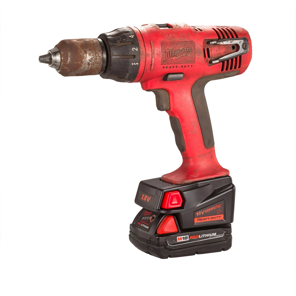 Milwaukee 18V auf Milwaukee V18 Akkuadapter