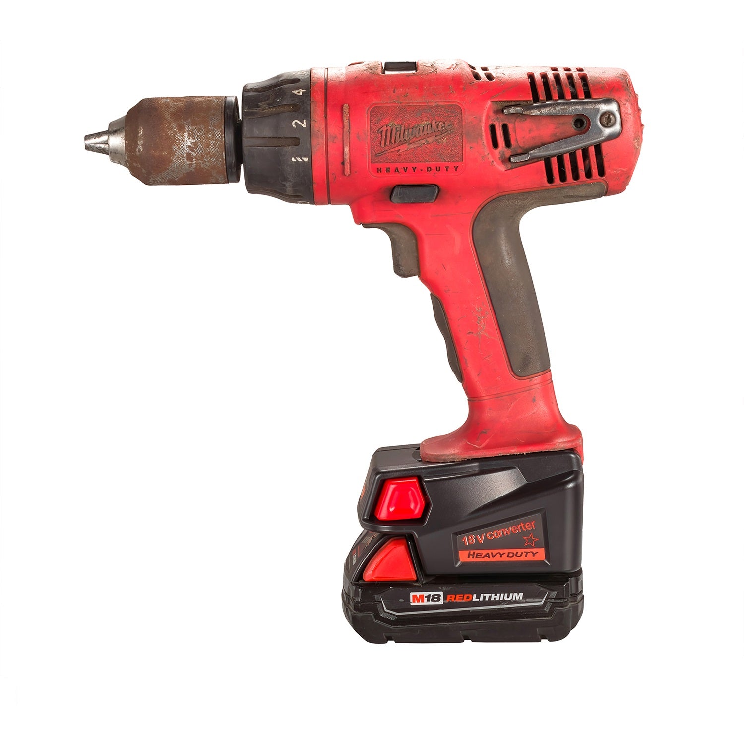 Milwaukee 18V auf Milwaukee V18 Akkuadapter