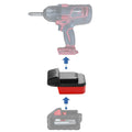 Milwaukee M18 auf Earthquake 20V XT Akkuadapter