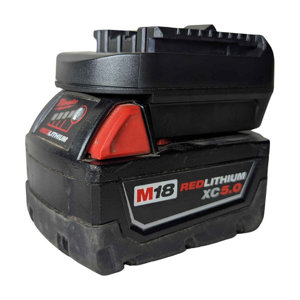 Milwaukee M18 auf Bosch 18V GBA (Blau) Akkuadapter