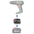 Milwaukee M18 auf Bosch 18V PBA (Grün) Akkuadapter