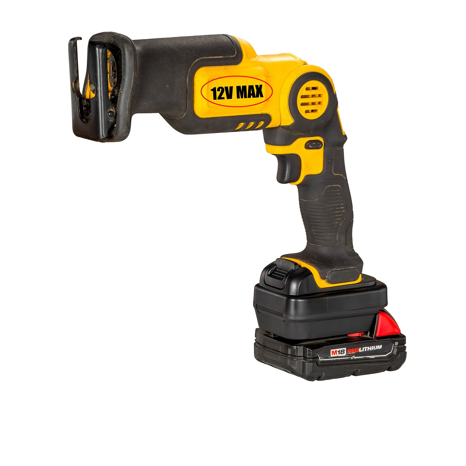 Milwaukee 18V auf DeWalt 12V Batterieadapter