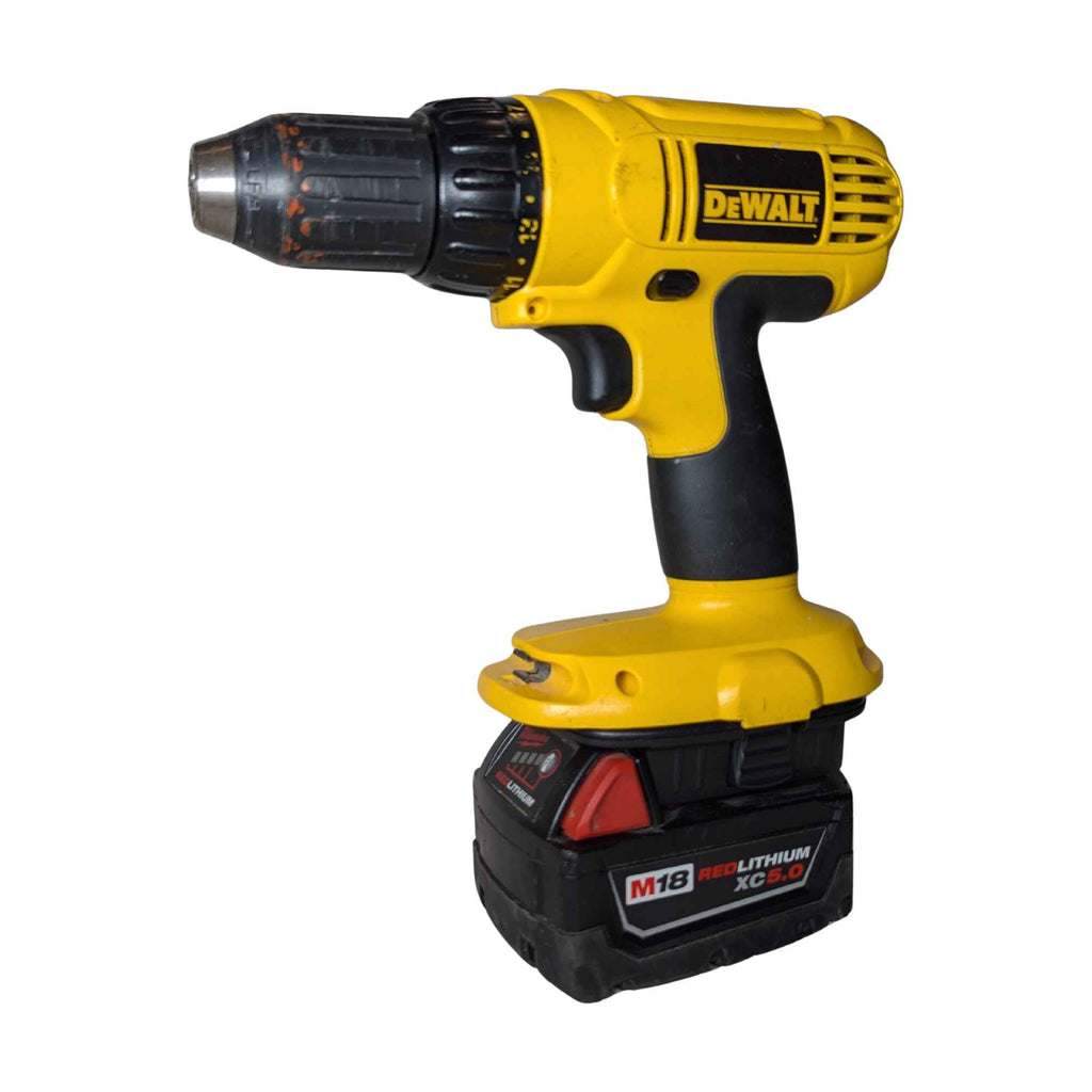 Milwaukee M18 auf DeWalt 18V Ni-Cd Akkuadapter