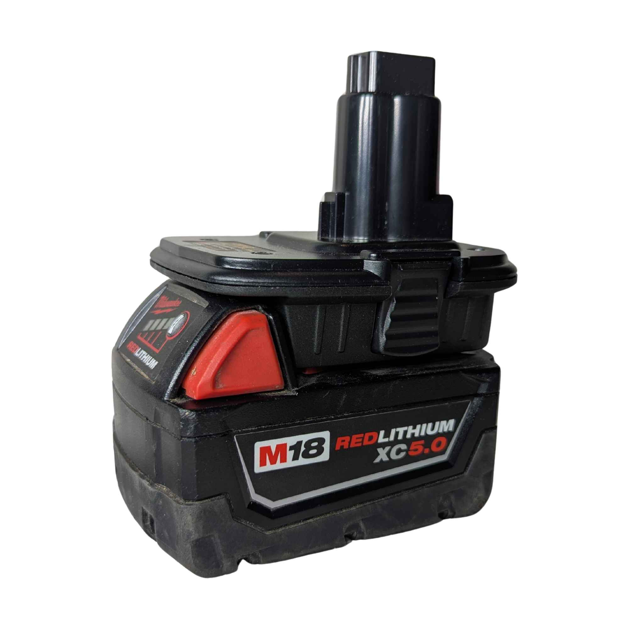 Milwaukee M18 auf DeWalt 18V Ni-Cd Akkuadapter