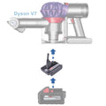 Milwaukee M18 auf Dyson V7 Akkuadapter