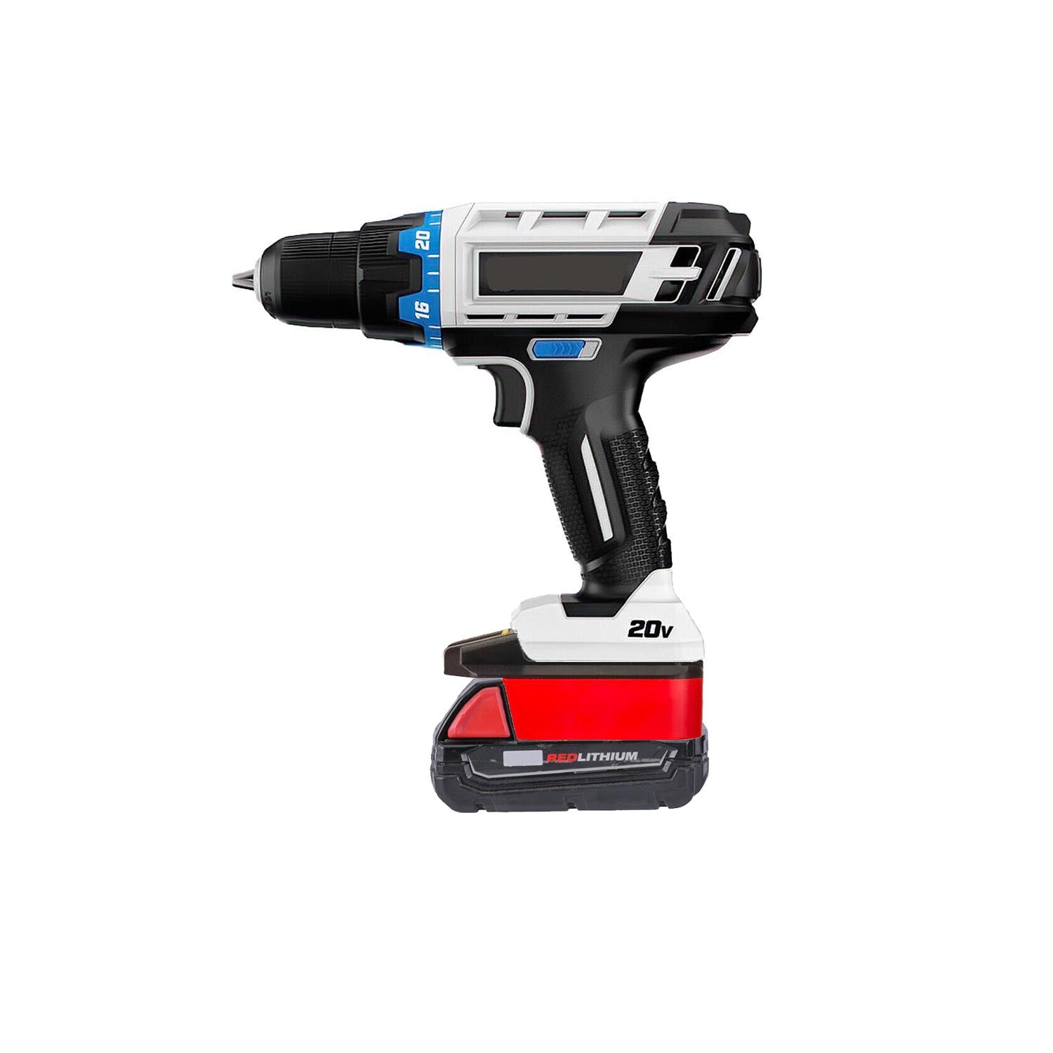 Milwaukee 18V auf Hart 20V Batterieadapter
