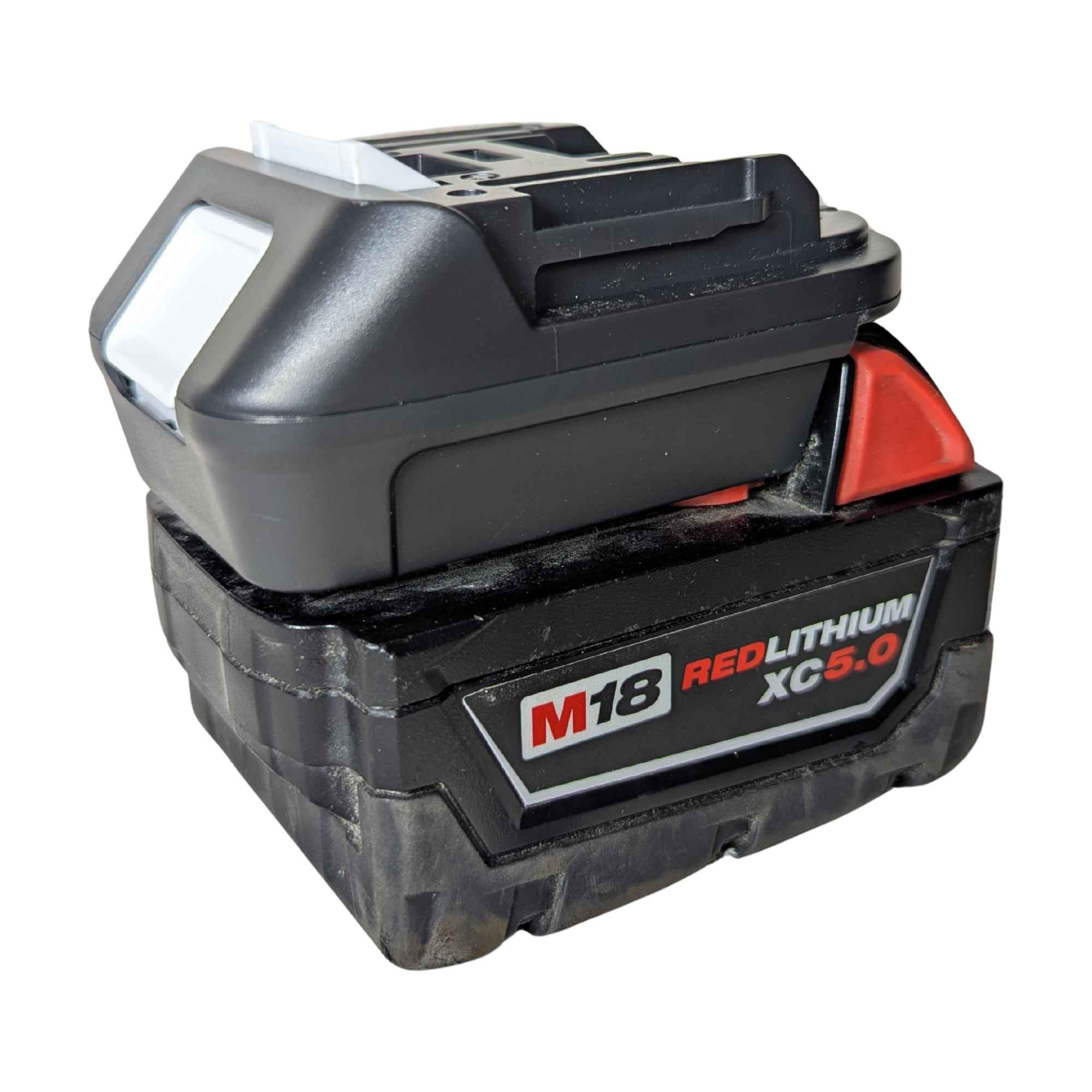 Milwaukee M18 auf Makita 18V LXT Akkuadapter