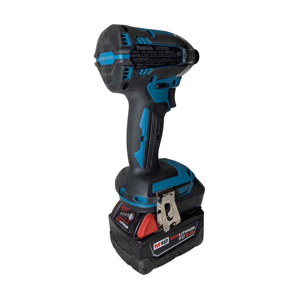 Milwaukee M18 auf Makita 18V LXT Akkuadapter