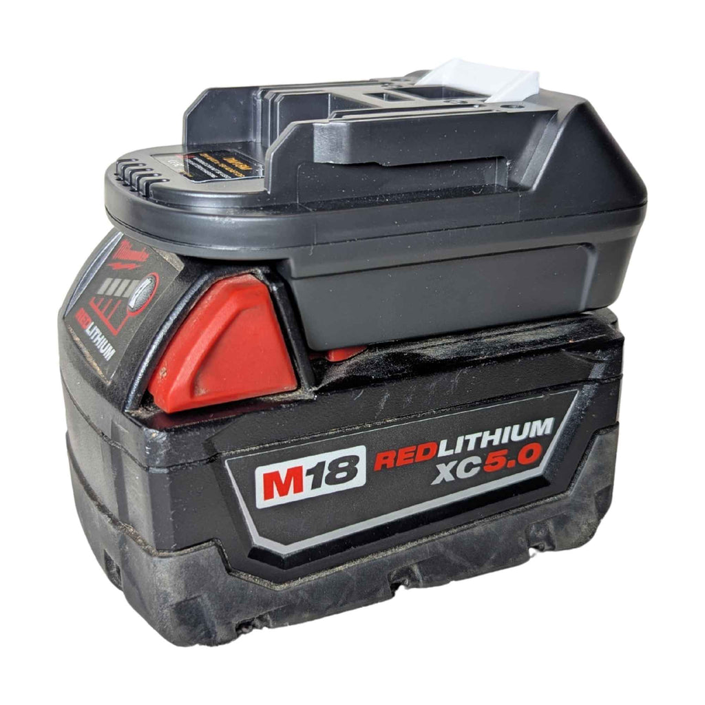 Milwaukee M18 auf Makita 18V LXT Akkuadapter