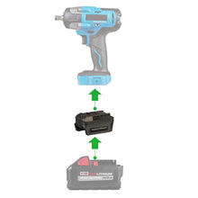 Lade das Bild in den Galerie-Viewer, Milwaukee 18V auf Mastercraft 20V (Blau) Batterieadapter
