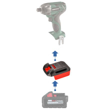 Lade das Bild in den Galerie-Viewer, Milwaukee 18V to Masterforce 20V Battery Adapter
