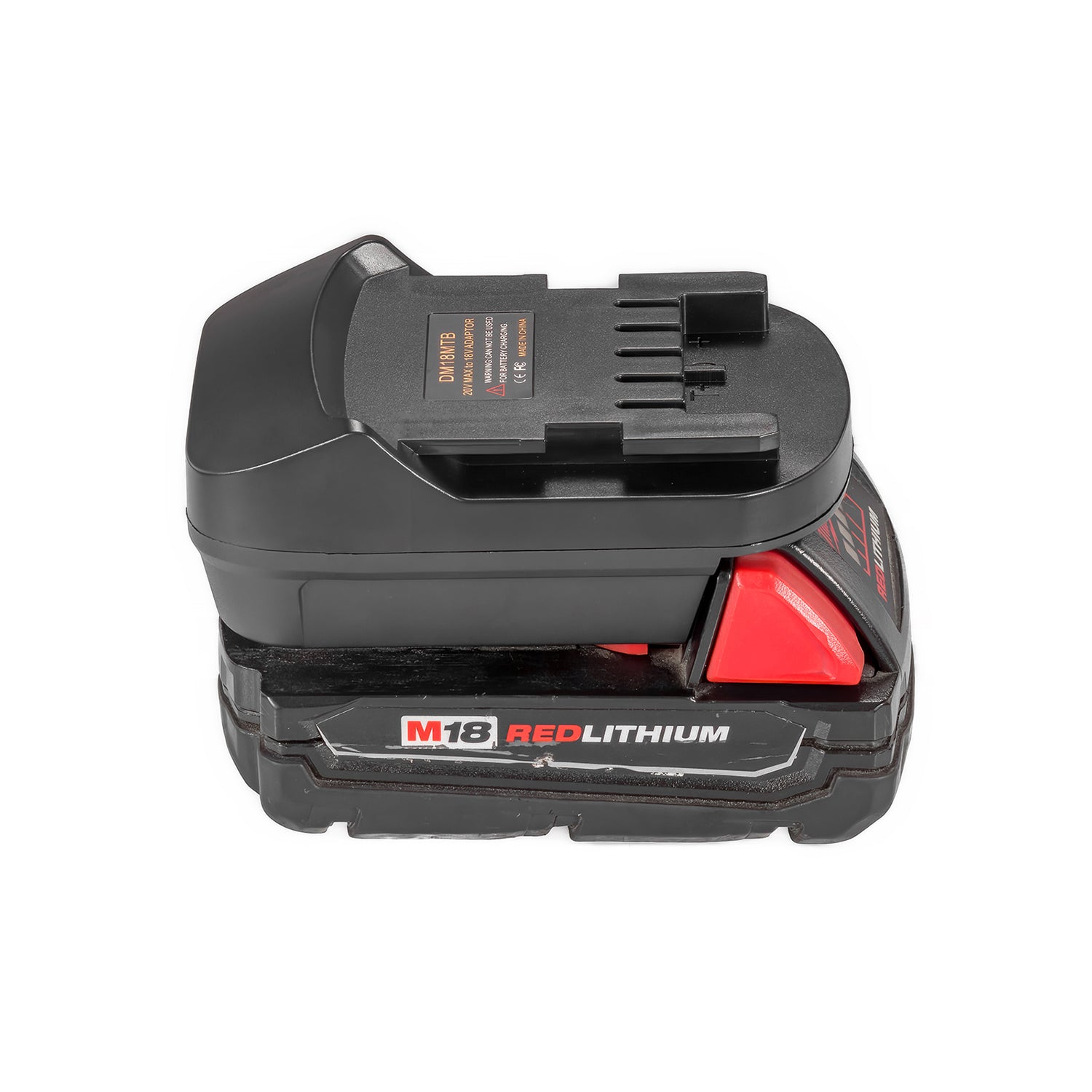 Milwaukee M18 auf Metabo CAS 18V Akkuadapter