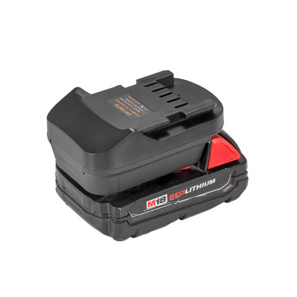 Milwaukee M18 auf Metabo CAS 18V Akkuadapter