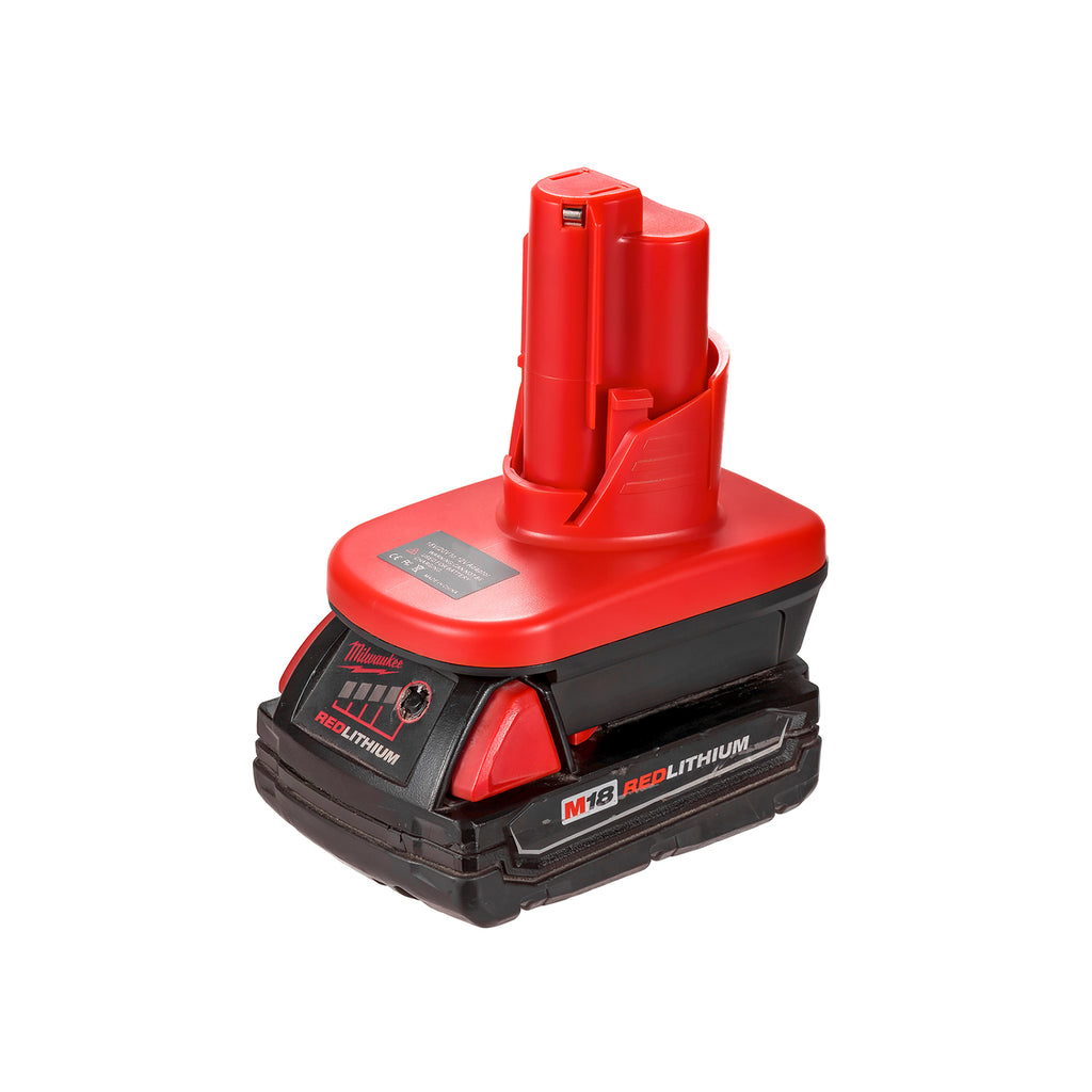 Milwaukee M18 auf Milwaukee M12 Akkuadapter