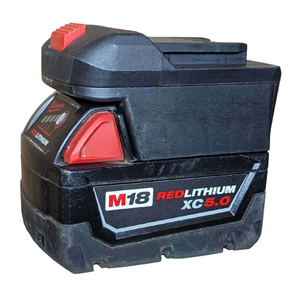 Milwaukee M18 auf Parkside X20V Akkuadapter