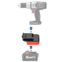 Lade das Bild in den Galerie-Viewer, Milwaukee 18V to Porter Cable 18V Battery Adapter
