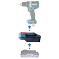 Parkside X20V auf Makita 18V LXT Akkuadapter