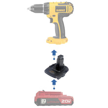Lade das Bild in den Galerie-Viewer, Porter Cable 20V zu DeWalt 18V Batterieadapter
