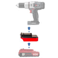 Porter Cable 20V auf Porter Cable 18V Akkuadapter