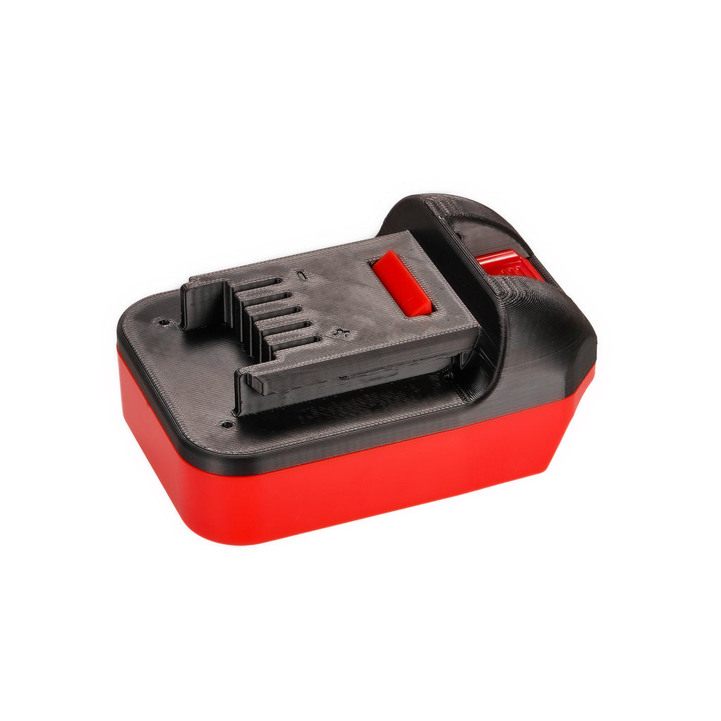 Porter Cable 20V to Masterforce 20V battery adapter - Masterforce tool-side connection, five terminal slots