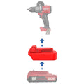 Porter Cable 20V auf Milwaukee M18 Akkuadapter