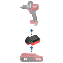 Lade das Bild in den Galerie-Viewer, Porter Cable 20V to Milwaukee 18V Battery Adapter
