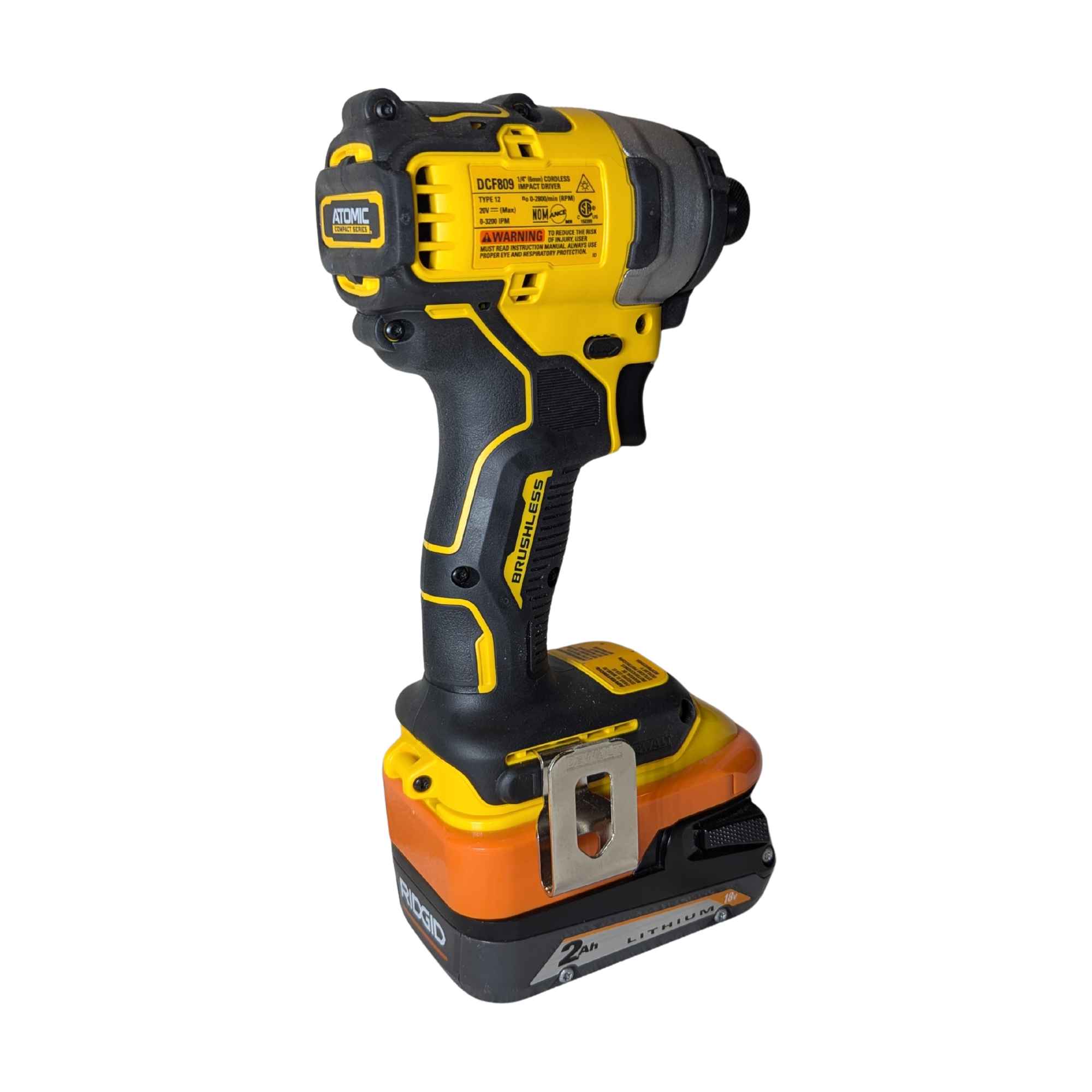 RIDGID 18V auf DeWalt 20V Batterieadapter