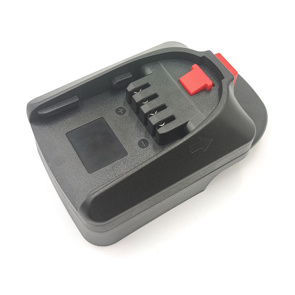 RIDGID 18V to Gardena 18V P4A battery adapter - Gardena tool-side connection from above