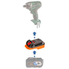 Lade das Bild in den Galerie-Viewer, RIDGID 18V to Masterforce 20V Battery Adapter
