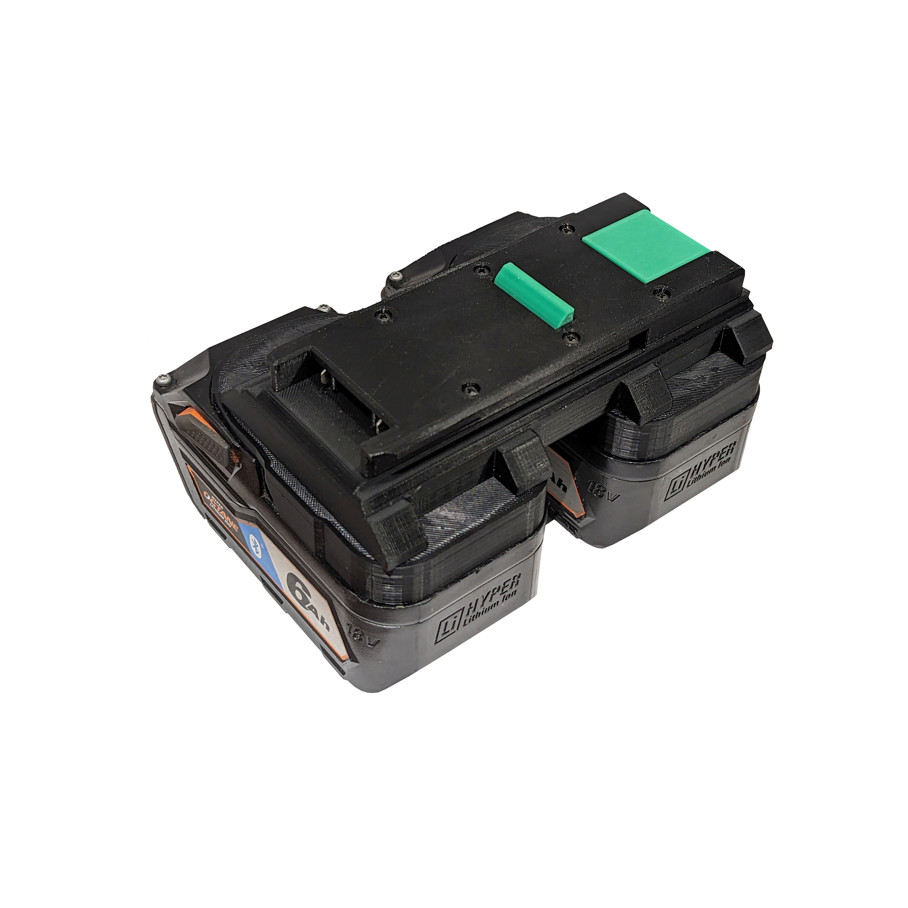 RIDGID 18V auf Ryobi 40V Batterieadapter