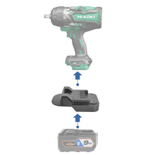 Lade das Bild in den Galerie-Viewer, RIDGID 18V to Hikoki 18V Battery Adapter
