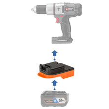 Lade das Bild in den Galerie-Viewer, RIDGID 18V to Porter Cable 18V Battery Adapter
